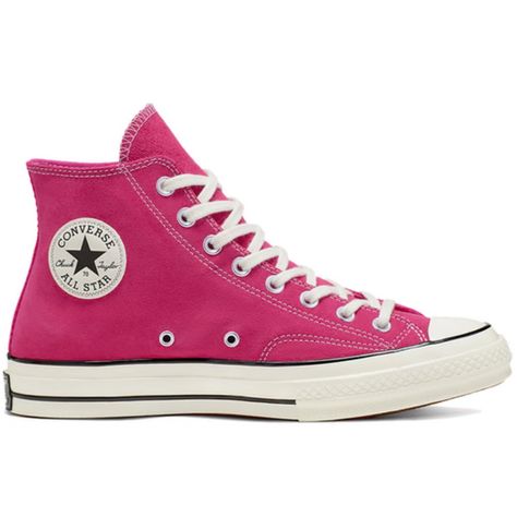 Brand New With Original Box. Never Worn. Authentic Converse Chuck 70 Classic Hi Top In Suede Leather Discontinued Style / Color From Summer 2021. Color Is Prime Pink / A Magenta Unisex Sizing. Size Men’s 4 / Women’s 6 Msrp $100 + Tax Price Firm Use Code “ Kelsidcloset ” To Save $10 Off Your 1st Order Bundle Multiple Items To Save On Shipping Same Day Shipping Top Rated Seller & Poshmark Level 2 Ambassador Shop More Closeouts At Kelsid.Com Purple Converse High Tops, Chuck Taylor Boots, Hot Pink Converse, White Platform Heels, Mha Dr, Purple Converse, Suede Shoes Women, Pink High Tops, Black High Top Sneakers