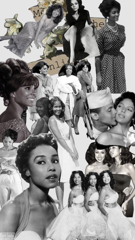 Black women in old Hollywood ✨ Old Hollywood Black Women Hairstyles, 1930s Fashion Black Women, 50s Black Women Hairstyles, 50s Black Women Fashion, Black Women Old Hollywood, Vintage Hollywood Glamour Aesthetic, Old Hollywood Hair Black Women, Old Hollywood Black Women, Old Hollywood Aesthetic Fashion