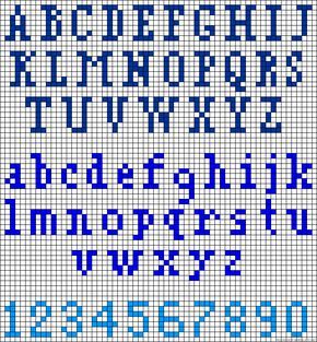 Alphabet perler bead pattern Bracelet Patterns Letters, Bead Loom Bracelet Patterns, Beaded Letters, Crochet Alphabet, Bead Loom Bracelet, Loom Designs, Cross Stitch Alphabet Patterns, Cross Stitch Fonts, Beading Inspiration