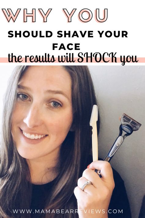 why you as a woman should shave your face #beautyhacks #quickbeautytips #shaveyourface Shave Face Women, Shave My Face, Shave Your Face, Types Of Facial Hair, Facial Razor, Mom Beauty, Shaving Tips, Face Tips, Makeup For Moms