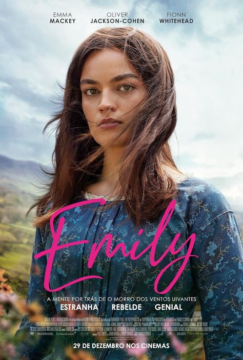 Emily (2022) Emily Movie, Gemma Jones, Frances O'connor, Fionn Whitehead, Emma Mackey, Oliver Jackson Cohen, Emily Brontë, Charlotte Brontë, Josh Hartnett