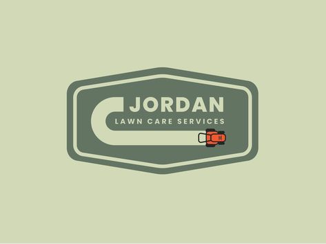 Lawn Logo by Tori Hord on Dribbble Lawn Mowing Logo Ideas, Lawn Service Logo Design, Lawn Company Logo, Landscape Business Logo, Lawn Care Logo Ideas, Lawn Logo Design, Lawn Care Branding, Lawn Care Logo Design Ideas, Lawn Mower Logo