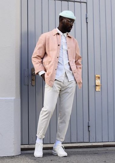 Men’s Easter Outfit, Edris Elba, Pastel Outfit Men, Big Guy Style, Casual Easter Outfit, Outfits Pastel, Yeezy Outfit, Easter 2024, Formal Men Outfit