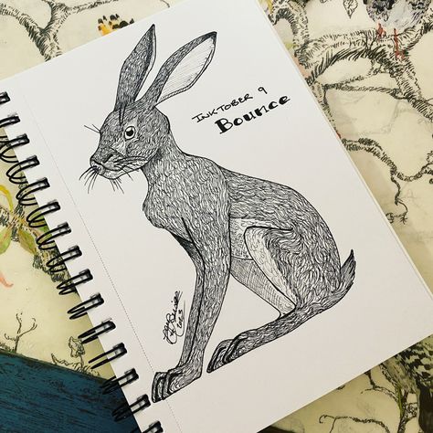 Things are getting hare-y with these prompts 🐇 Inktober 2023, Drawings