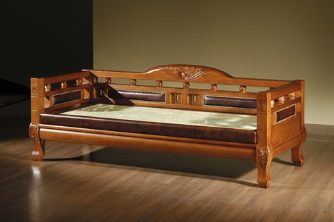 Stone Bed, Korean Furniture, Box Bed Design, Sofa Design Wood, Wooden Sofa Set Designs, Wood Bed Design, Wooden Sofa Designs, Wooden Bed Design, Bedroom Cupboard Designs