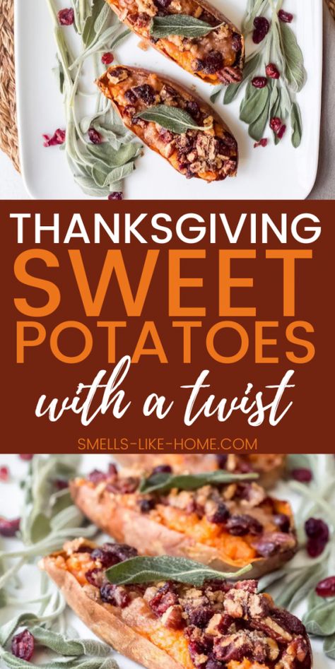 Homemade Cream Corn, Sweet Potato Thanksgiving, Sweet Potato Recipes Baked, Twice Baked Sweet Potatoes, Baked Sweet Potatoes, Twice Baked, Thanksgiving Food, Gruyere Cheese, Creamed Spinach