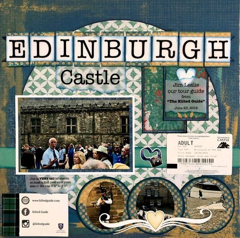 Scotland Scrapbook Layouts, Scotland Scrapbook, Ireland Scrapbook, Europe Scrapbook, Stirling Castle Scotland, Road Trip Books, Scotland Aesthetic, Blair Castle, Scottish Holidays