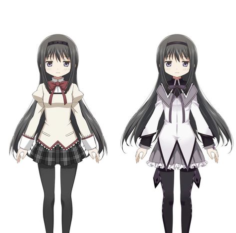 aleta Royal High Outfits Ideas Cheap, Magical Girl Outfit, Mahō Shōjo Madoka Magica, Homura Akemi, Models To Draw, Anime Elf, Japanese Horror, Mahō Shōjo, Puella Magi Madoka Magica