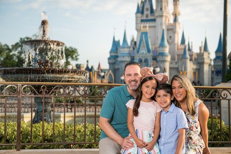 Introducing Capture Your Moment, A New Disney Parks Photo Experience at Magic Kingdom Park | Disney Parks Blog Magic Kingdom Pictures, Disney Maternity, Castle Photo, Disney Account, Disney Vacation Planner, Photography Mini Sessions, Memory Maker, Disney Ideas, Disney Photography