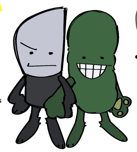 By deltakastel Pickle X Knife Ii, Knickle Ii, Pickle X Knife Inanimate Insanity, Pickle Inanimate Insanity, Knife Inanimate Insanity Fanart, Knife Ii Icon, Knife Inanimate Insanity Icon, Knife And Pickle Inanimate Insanity, Knife Inanimate Insanity