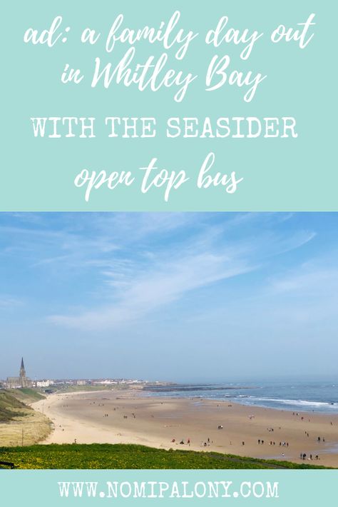 AD: A day out at Whitley Bay with Stagecoach’s the Seasider open top bus service Whitley Bay England, North Shields, Wetland Park, North East England, Family Ideas, Family Days Out, The Bus, Family Day, Uk Travel