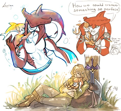 🌿silence🌊 — Just not really expected meeting in Hyrule Castle... Sidon X Link Mpreg, Sidon X Link X Yona, Prince Sidon X Link Comic, Prince Link Au, Sidlink Fanart Spicy, Sidon X Yona, Sidlink Mpreg, Sidon X Link Fanart, Link X Sidon Mpreg