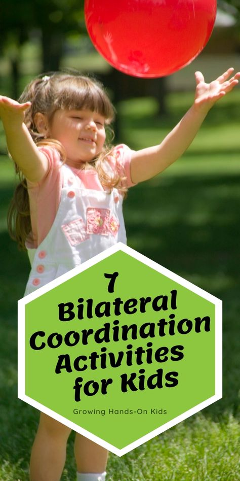 Bilateral Integration Activities Kids, Bilateral Coordination Activities Kids, Bilateral Activities, Focus Activities, Proprioceptive Activities, Kids Gratitude Journal, Gratitude Journal For Kids, Coordination Activities, Bilateral Coordination