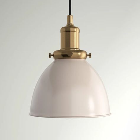 Sand & Stable Fellows 1 - Light Single Pendant & Reviews | Wayfair Over The Sink Kitchen Light, Over The Sink Lighting Kitchen, Over The Sink Lighting, Pendant Light Over Kitchen Sink, Light Over Kitchen Sink, Pantry Light, Over Sink Lighting, White Kitchen Pendant Lights, Farmhouse Style Lighting Fixtures