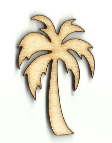 Palm Tree Crafts, Supplies Aesthetic, Unfinished Wood Crafts, Soyut Sanat Tabloları, Miniature Trees, Shape Crafts, Ornamental Trees, Scroll Saw Patterns, Glitter Paper