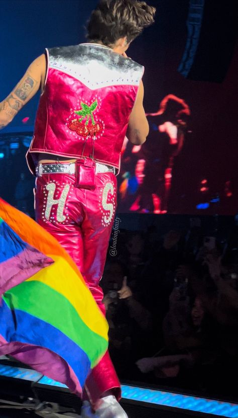 cat’s PIC WAS BEHIND THE DOOR?? on Twitter: "another pride pic!!… " Harry Styles Concert Outfit Ideas, Coachella Weekend 2, Hslot Outfit Ideas, Harry Styles Concert Outfit, Harry Outfits, Love On Tour Outfits, Harry Styles Outfit, Harry Styles Concert, Coachella Outfit