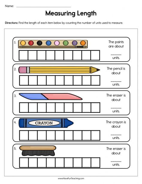 Length Measurement Worksheets, Measuring Length Worksheet Grade 1, Measuring Length Worksheet, Measuring Length Activities Kindergarten, Measuring Worksheets 2nd Grade, Measurements Worksheet For Grade 2, Teaching Length, Measurements Worksheet, Length Activities