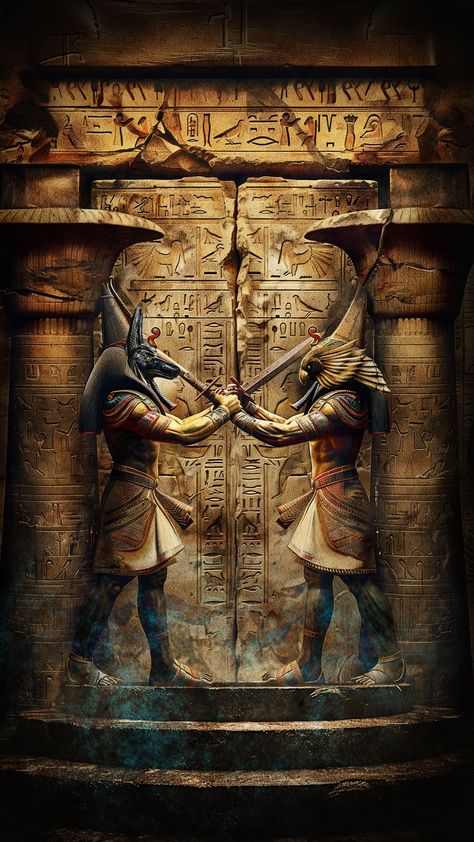 Egypt Wallpaper, Egyptian Poster, Ancient Egyptian Cities, Egyptian Warrior, Egyptian Goddess Art, Starověký Egypt, Ancient Egyptian Deities, Egypt Concept Art, Pyramids Egypt