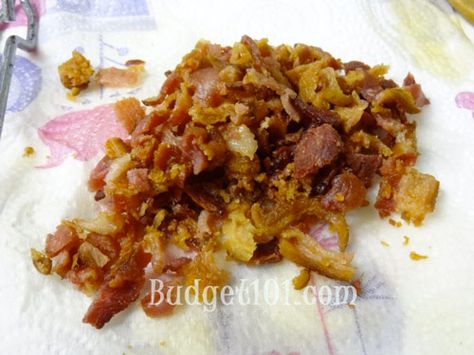 MYO Portugese Bacon Rice low carb use miracle rice or cauli rice Onion Rice Recipe, Ww Sides, Miracle Rice, Bacon Rice, Bacon Crisps, Latin Recipes, Cauli Rice, Rican Food, Flavored Rice