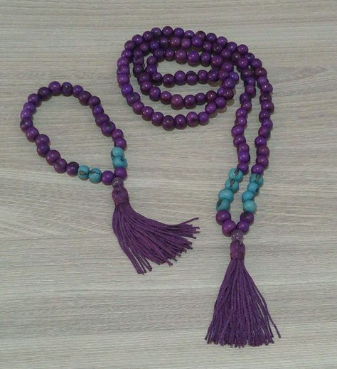 Interesting Necklace, Mala Jewelry, Yoga Mala, Amulet Necklace, Handmade Jewel, Cool Necklaces, Prayer Beads, Diy Necklace, Resin Crafts