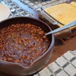 Chef John's Boston Baked Beans Boston Baked Beans, Bean Dishes, Navy Beans, 5 Ingredient Dinners, Beans Beans, Baked Bean Recipes, Navy Bean, Chef John, Fourth Of July Food