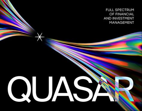 Behance 上的 Quasar: Brand Identity & Website Graphic Design University, Investment Company, Graphic Design Cards, Event Branding, Website Banner, Branding Design Inspiration, Website Inspiration, Business Development, Mockup Design