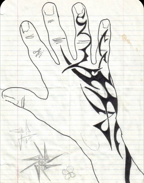 Hand Tattoos To Draw, Cool Hand Tattoos, Camo Tattoo, Tattoos To Draw, Tatoo 3d, Sharpie Tattoos, Hand Doodles, Muster Tattoos, Tattoo Style Drawings