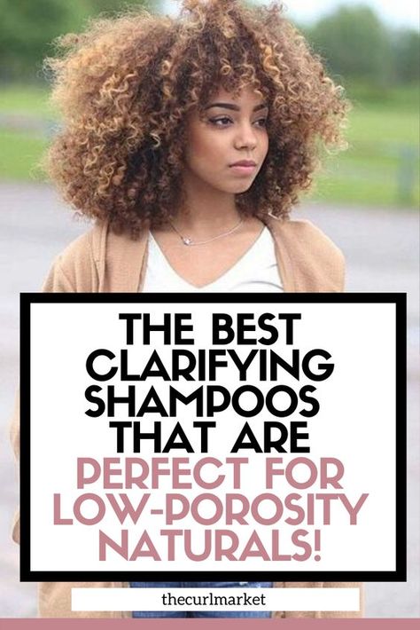 Low Porosity Hair Care, Best Clarifying Shampoo, Low Porosity Natural Hair, Low Porosity Hair, Natural Hair Routine, Natural Hair Shampoo, Low Porosity, Best Natural Hair Products, Best Shampoo