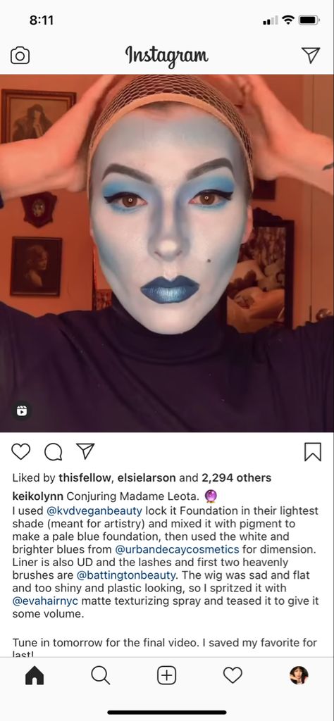 Haunted Mansion Makeup Looks, Madam Leota Costume, Haunted Mansion Makeup, Haunted Mansion Bride Makeup, Madame Leota Costume, Madame Leota Diy, Madam Leota, Haunted Mansion Madame Leota Costume, Madame Leota Makeup