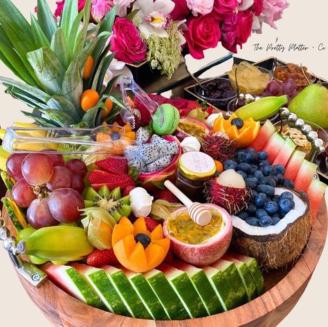 The Pretty Platter + Co. on Instagram: “ICONIC Fiji Platter 🍉” Fiji Food, Island Food, Life Aesthetic, Vegetarian Food, Food Platters, The Pretty, Travel Art, Food Inspiration, Cheese Board