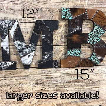 Cowhide Diy, Diy Letters, Hand Lettering Alphabet, Leather Art, Christmas Store, Natural Colors, Next Door, Just Giving, Cool Diy