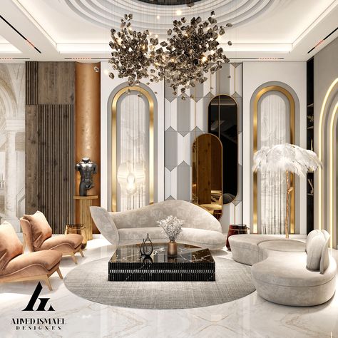 Doble Height Space Cinema Hall, Classic Living Room Design, Modern Lobby, Luxury Living Room Decor, Design Birthday, Modern Exterior House Designs, Classic Living Room, Reception Design, Luxury Bedroom Master