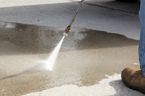 Cleaning with Trisodium Phosphate - TSP Cleaner - Bob Vila Tsp Cleaner, Clean Concrete, Concrete Patios, Glass Cooktop, Deep Cleaning Tips, Concrete Driveways, Pressure Washing, Clean Dishwasher, Simple Life Hacks