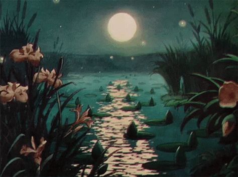 Lofi Chill GIF - Lofi Chill Calm - Discover & Share GIFs 동화 삽화, Arte 8 Bits, Anime Gifs, Kamikaze, Old Anime, 90s Anime, Aesthetic Gif, Art Anime, Water Lilies