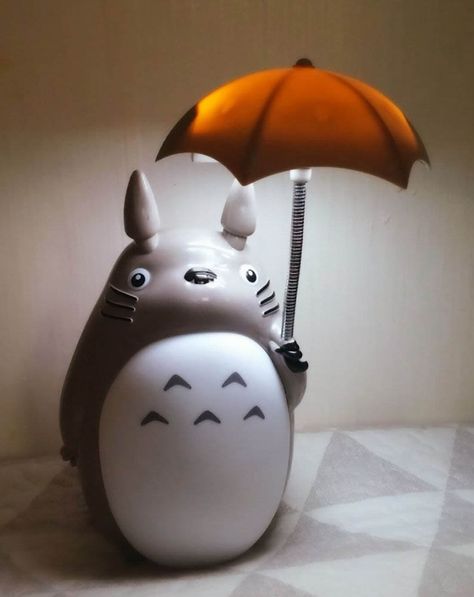 Totoro Umbrella, White Totoro, Table Reading Lamp, Muji Pens, Table Reading, Bad Gifts, Night Light Kids, Night Light Lamp, Night Table