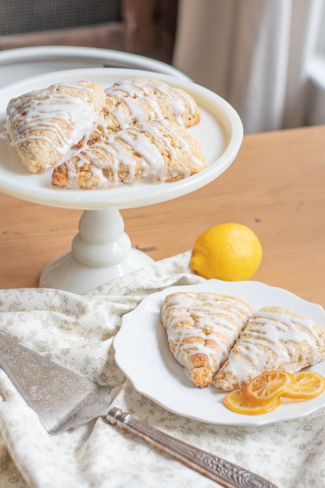 Lemon Cardamom Sourdough Discard Scones - The Homestyle Cottage Discard Scones, Sourdough Discard Scones, Sourdough Scones, Sourdough Starter Discard Recipe, Lemon Scones, Sourdough Discard, Scone Recipe, Sourdough Recipes, Sourdough Starter