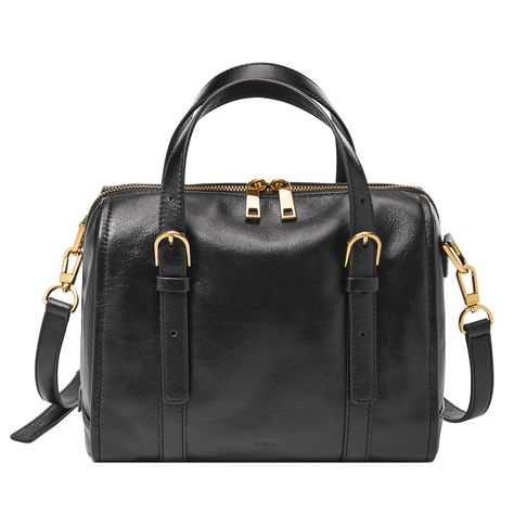 PRICES MAY VARY. Editor's Notes: Classic satchels never go out of style. Our timeless, leather Carlie Satchel features one zipper pocket, two slide pockets and an adjustable, detachable crossbody strap, plus two adjustable handles. Perfectly Proportioned: 10" L x 5.5" W x 8" H; Adjustable & Detachable Crossbody Strap, 2 Adjustable Handles Premium Craftsmanship: LiteHide Leather Satchel; Zipper Closure; Fabric Lining; imported It's all in the Details: Exterior Details: 1 Slide Pocket; Interior De Classic Fashion Pieces, Black Satchel, Leather Satchel Handbags, Handbag For Women, Leather Satchel Bag, Handbag Black, Black Model, Satchel Purse, Satchel Handbags