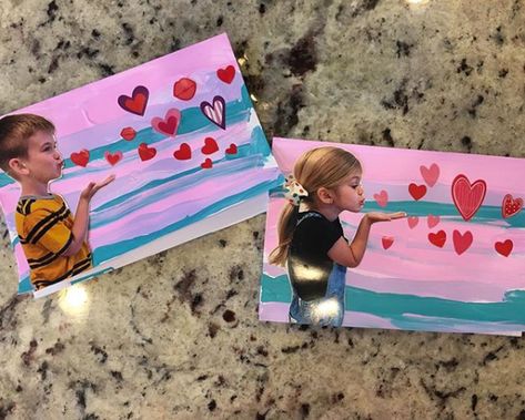 Kindergarten Smiles: Valentine's Day Craft Valentines Day Crafts For Preschoolers, Kindergarten Valentines, February Crafts, Valentine's Day Crafts For Kids, Preschool Valentines, Toddler Valentines, Valentine Activities, Valentine Crafts For Kids, Mothers Day Crafts For Kids