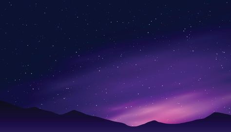 Night Sky Mountains, Stars Banner, Moon Backdrop, Star Galaxy, Star Banner, Sky Mountain, Mountains Landscape, Starry Night Sky, Dark Moon