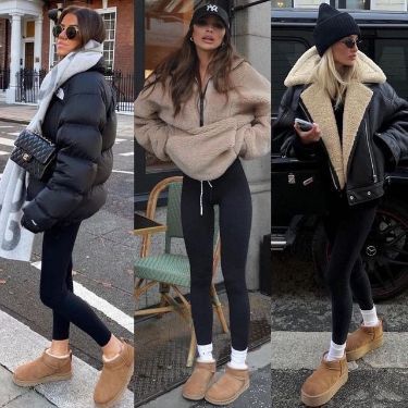 Uggs Outfit Winter, Outfit Botas, Girls Attire, New York Outfits, Uggs Outfit, Casual Day Outfits, Ținută Casual, Athleisure Outfits, Streetwear Fashion Women