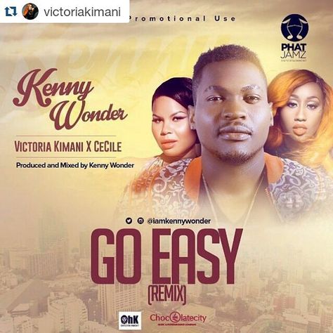 #Repost @victoriakimani ・・・ I hope you have heard this new Jam "GO EASY"  by @iamkennywonder featuring Me and @badgyalcecile !!!! Str8 Fire!  #Kenya #Jamaica #Nigeria #LOVE Available online everywhere now👑 Worship And Praise, Download Gospel Music, Gospel Singer, Church Poster, Invisible Man, Praise Songs, Gospel Song, Album Cover Design, Worship Songs