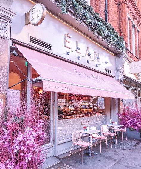 Romantic cafe London Cute cafe london Glamorous cafe london🌸#london #bakeryshop #bakerycafe Cake Shop Design, Christmas Addition, Pink Cafe, نباتات منزلية, Kitty Cafe, Cafe Shop Design, Outdoor Cafe, Cute Cafe, Coffee Shop Design