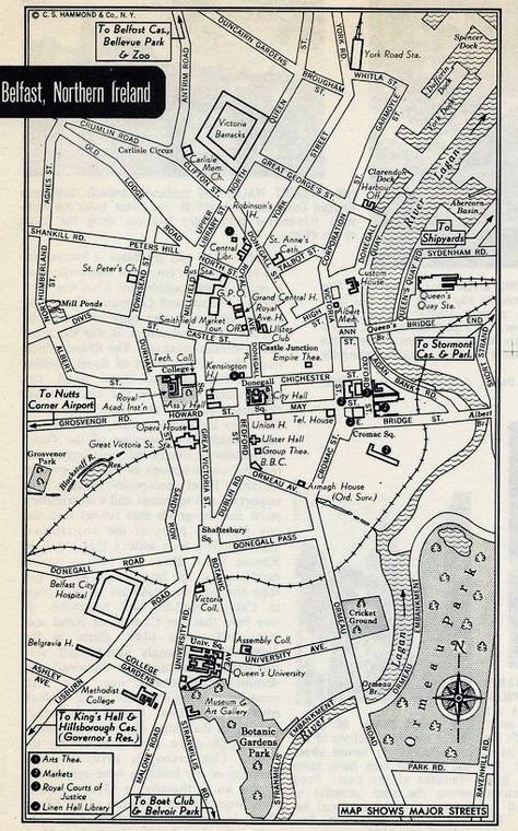 Belfast Map, Northern Ireland Map, Eco Club, Textiles Ideas, Topography Map, Belfast Ireland, Black Notebook, Ireland Map, Belfast City