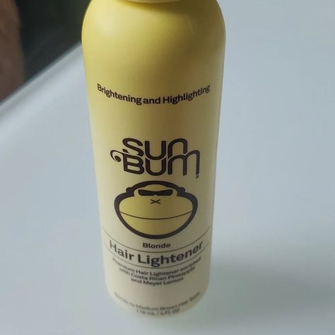 Brand new Sun Bum Hair Lightener - Blonde Sun Bum Hair Lightener, Brown Hair Types, Hair Lightener, Medium Brown Hair, How To Lighten Hair, Sun Bum, The Salon, Medium Brown, Hair Types