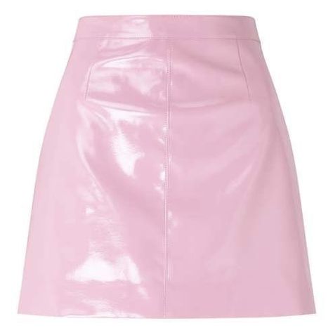 Create Your Outfit, Pink Leather Skirt, Outfit Barbie, Png Clothes, Rok Mini, Pink Vinyl, Looks Party, Pink Skirt, Faux Leather Skirt