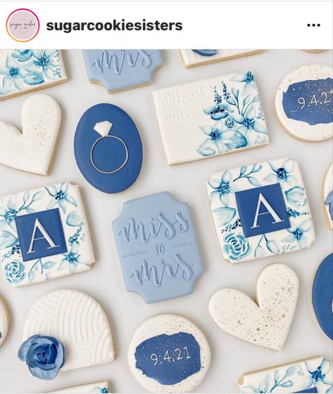 Proposal Cookies, Paris Cookies, Letter Cookies, Specialty Cookies, Bridesmaid Cookies, Wedding Cookies Decorated, Cookies Icing, Wedding Shower Cookies, Engagement Cookies