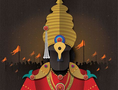 Calendar 2013 on Behance Vitthal Painting, Krishna Jagannath, Pahari Painting, Vithu Mauli, Animation Images, Diy Crafts Love, Indian Illustration, Ganpati Decoration Design, Shivaji Maharaj