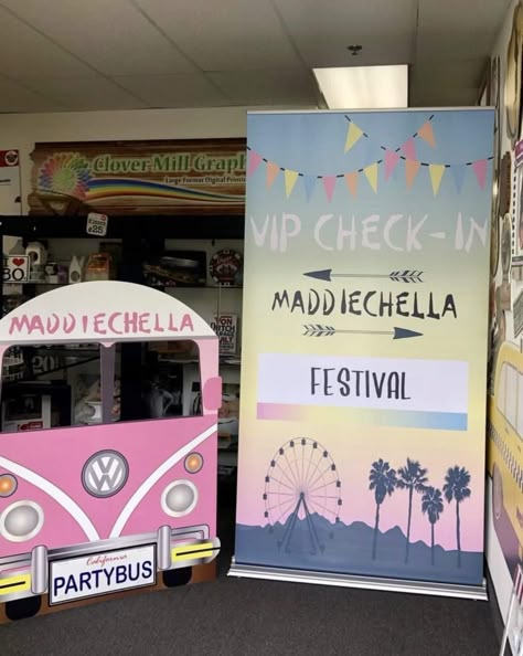 Coachella Party Decorations, Kidchella Party, Coachella Inspired Party, Coachella Birthday Party, Coachella Party Theme, Coachella Party Ideas, Coachella Theme Party, Coachella Birthday, Coachella Theme