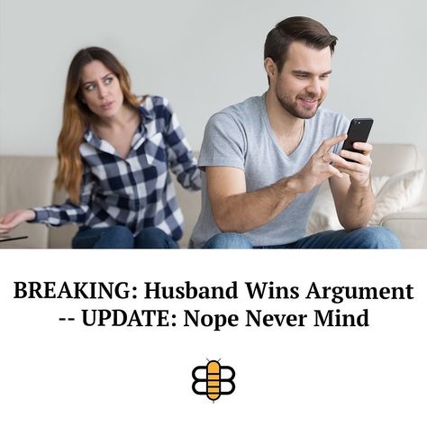 The Babylon Bee on Instagram: “The incident is being hailed as a giant leap for all of husbandkind... never mind.” The Babylon Bee Memes, The Babylon Bee, Win Argument, Babylon Bee, Never Mind, Jokes Quotes, Bee, Mindfulness, Humor