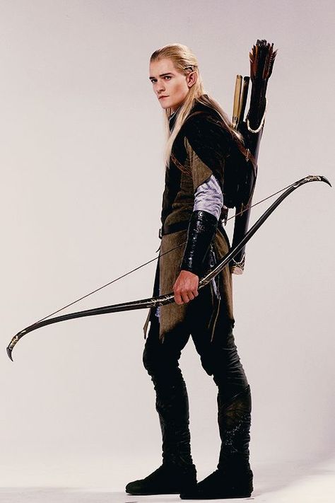 Promo picture of Legolas. Ian Whyte, Lotr Swords, Hobbit Cast, Orlando Bloom Legolas, Lotr Legolas, Legolas And Thranduil, Grand Prince, Into The West, Val Kilmer